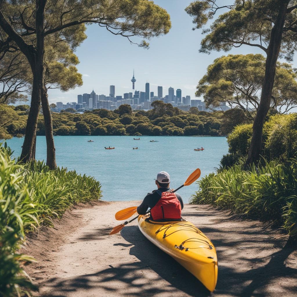 Kayaking on local waters